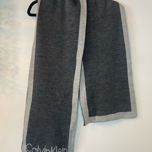 Calvin Klein Two-Tone Gray Knit